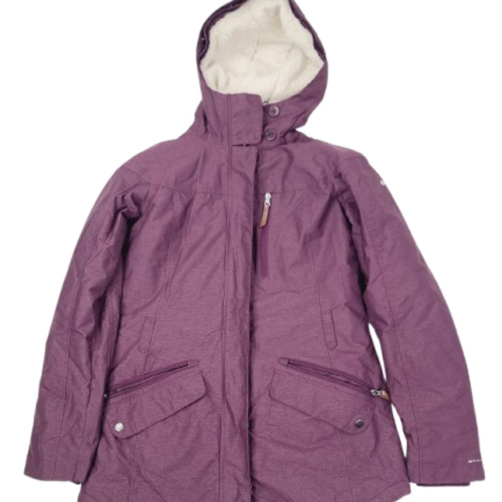 Columbia Women's Burgundy Omni-Tech Carson Pass II Insulated Winter Jacket Sz M